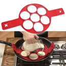 (2PCS)Food Grade Silicone Omelette Maker
