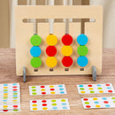 4-Color Strategy Board Game – Kids’ Logic & Thinking Skill Training, 2-Player Educational Toy