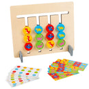 4-Color Strategy Board Game – Kids’ Logic & Thinking Skill Training, 2-Player Educational Toy