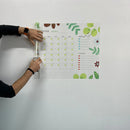 Attractive Reusable Monthly Planner Organizer Dry-Erase Whiteboard Wet/Dry Magnetic Glass Metal Wood Pet Board