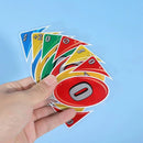 2025 Waterproof and Crush Resistant PVC Transparent UNO Card Game - Great for Family Parties and Outdoor Entertainment
