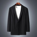 Men Jacket Suit Coat Plus Size 6XL 7XL 8XL Oversize 2023 Black Street Trench Loose Male Business Simple Cotton Windbreaker Coat