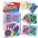 2025 Waterproof and Crush Resistant PVC Transparent UNO Card Game - Great for Family Parties and Outdoor Entertainment