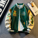Baseball Jacket Men Fashion Baseball Jersey Casual Long Sleeve Jacket Coats Fashion Loose Male Coat Hooded Baseball Jersey New