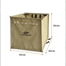 3 Color Nylon Foldable Rope Storage Bag Folding Cube Rock Climbing Arborist Throw Line Rope for Camping Hiking Accessory