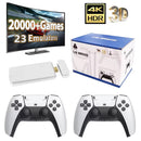 M15 Game Stick 4K Mini Retro Video Game Console Built-in 20000 Games Wireless Gamepads Video Game Controller Support 2 Player