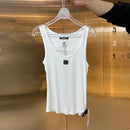American Spice Girl New Vest Suspender Female Korean Tide Niche Printed Inside Sexy Bottom Top Tank Top Women