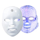 7 Colors LED Facial Mask Photon Therapy Face Skin Care Mask Anti Acne Therapy Skin Rejuvenation Wrinkle Removal Face Beauty Mask