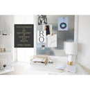 Gold File Desk Organizer - 2-Tier Paper Tray - Document and Letter - Elegant Inbox Office Acce