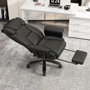 Big and Tall Office Chair, High Back Reclining Offices Desk Chairs with Wide Seat, Arms, Footrest, Office Chair