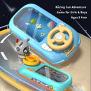 Educational Car Racing Simulation Game – Interactive Steering Wheel Toy for Kids