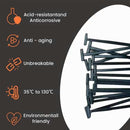 MechaFix Ultra™ Releasable Cable Ties - Heavy-Duty Multi-Size for Vehicle & Pipe Systems