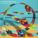 DIY Assembled Train Anti-Gravity Electric Track Set