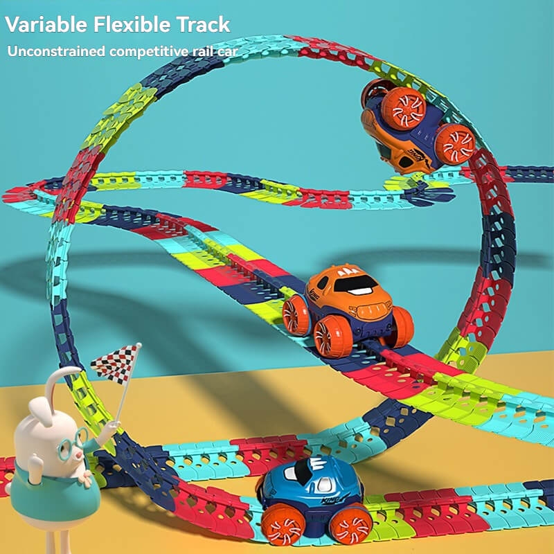 DIY Assembled Train Anti-Gravity Electric Track Set