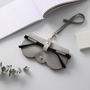 High-End Leather Portable Sunglasses and Reading Glasses Case