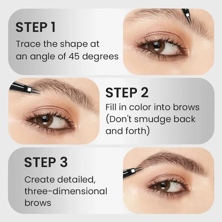 💖Buy 1 Get 1 Free💖 2025 Upgraded Natural Waterproof Eyebrow Pen – German Red Dot Design Award Winner