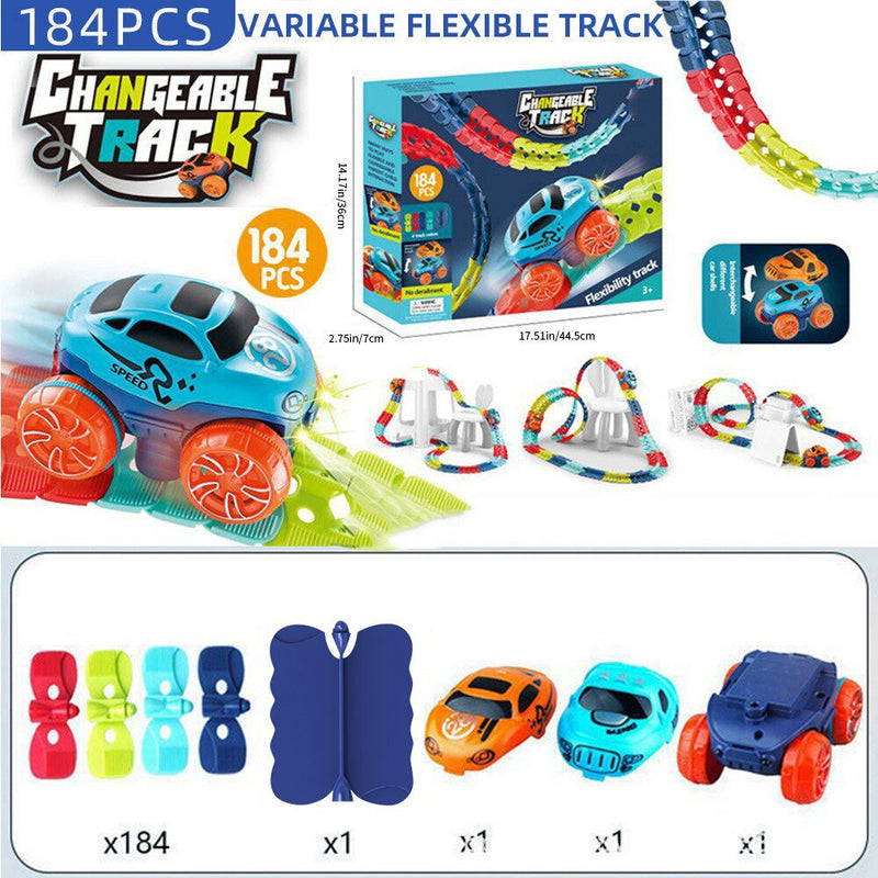 DIY Assembled Train Anti-Gravity Electric Track Set