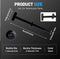 MechaFix Ultra™ Releasable Cable Ties - Heavy-Duty Multi-Size for Vehicle & Pipe Systems