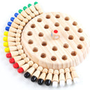Wooden educational toys for children | Color Memory Chess for Training Memory and Concentration
