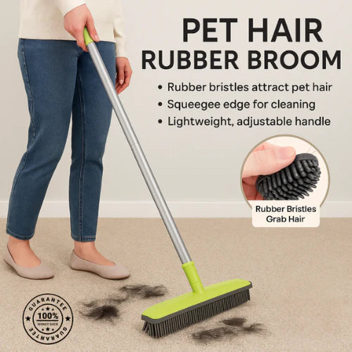 Loomi™ Pet Hair Rubber Broom