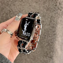 حزام ساعة Apple Watch الفاخر والأنيق ذو السلسلة المزدوجة 