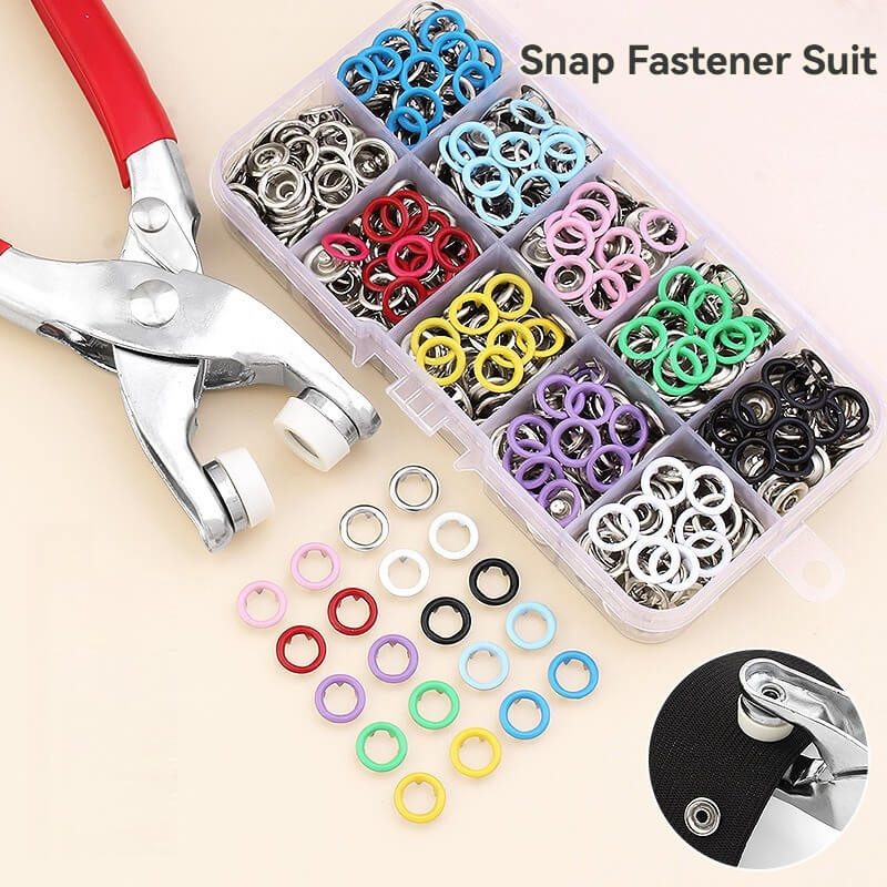 Fixara™ – Metal Snap Button & Press Tool Kit