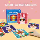 Pom Pom Arts & Crafts Kit – Mess-Free DIY Creativity for Kids 5+