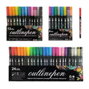 36-Color Metallic Double Line Marker Set – Fun & Creative Art Pens for Kids
