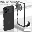 Metal Corner Bumper Phone Case for iPhone 17 Pro Max – Shockproof Luxury Protective Cover