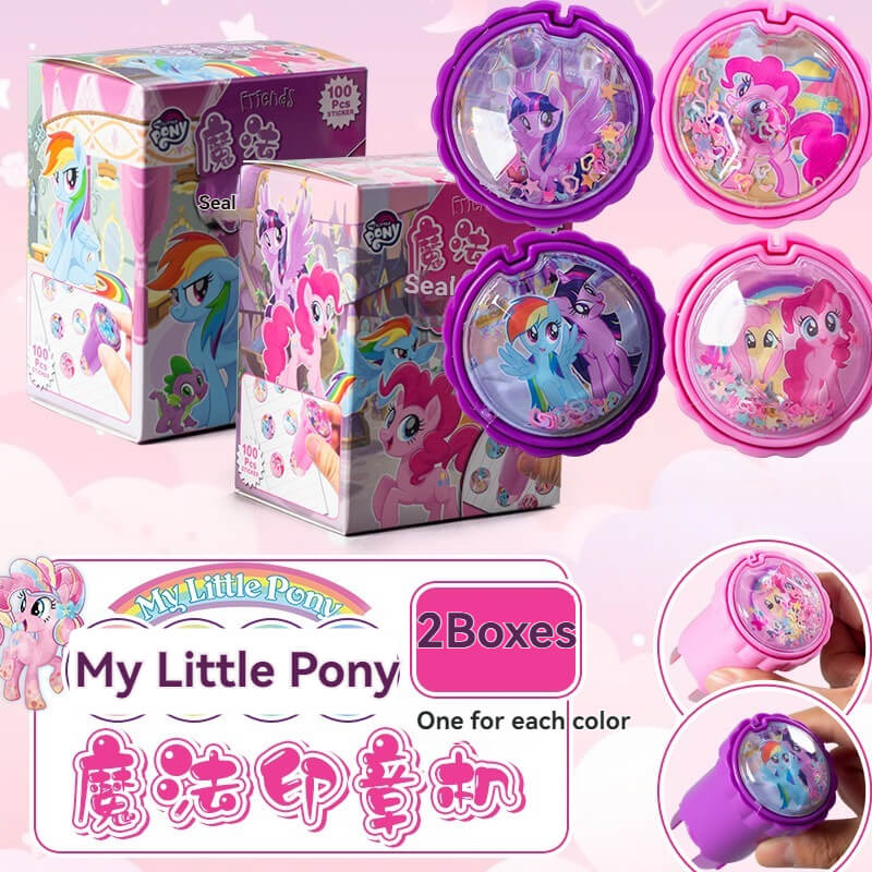 Magic Sticker Stamp Machine - Fun Cartoon Creation Tool for Kids