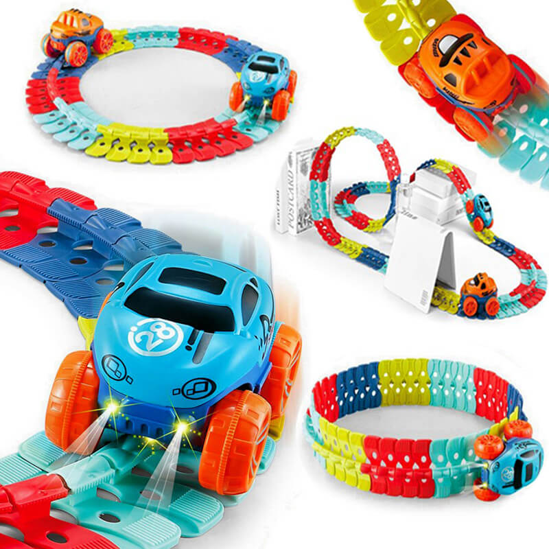 DIY Assembled Train Anti-Gravity Electric Track Set