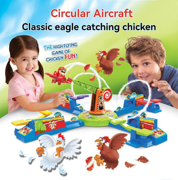 Twirling Airplane Looping Table Game for 2-4 Players