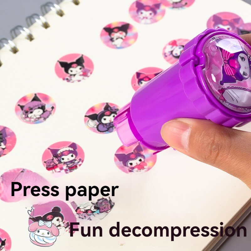 Magic Sticker Stamp Machine - Fun Cartoon Creation Tool for Kids