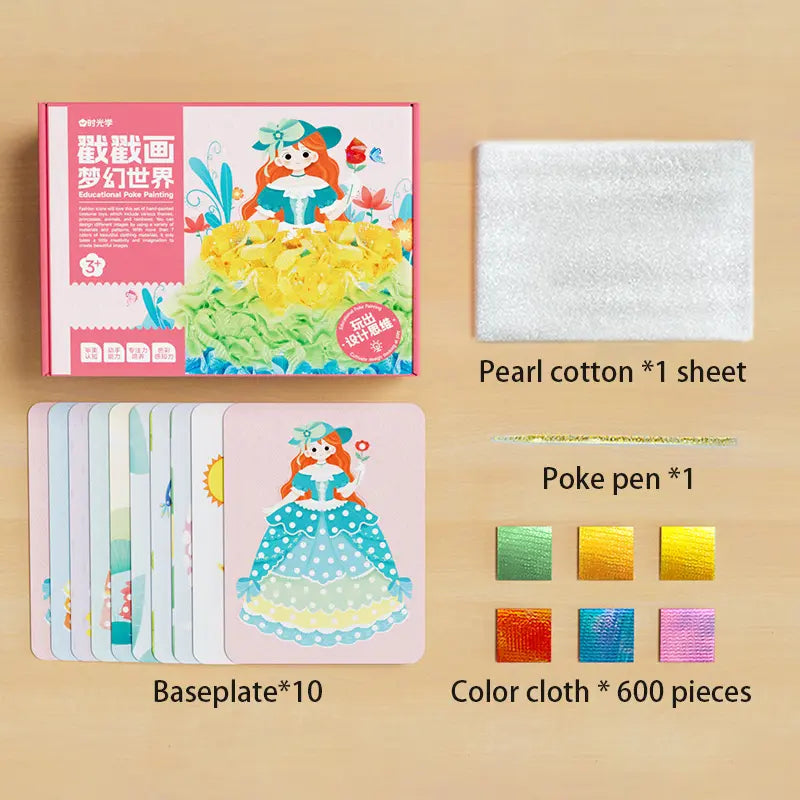 Children's DIY Hand-painted Stamp Painting Set