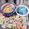 Montessori Early Learning Magnetic Fishing Toys Bucket Ocean Theme Fun