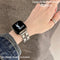 حزام ساعة Apple Watch الفاخر والأنيق ذو السلسلة المزدوجة 