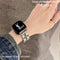 حزام ساعة Apple Watch الفاخر والأنيق ذو السلسلة المزدوجة 