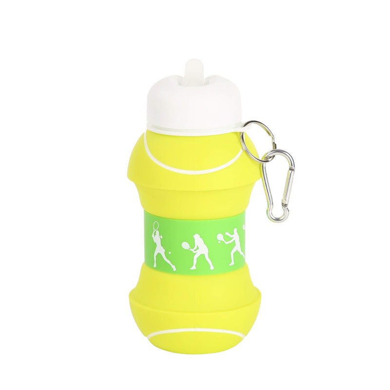 Creative Collapsible Water Bottle | Kids' Impact-Resistant Sports Flask | Silicone Soccer & Basketball Cycling Cup