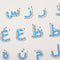 لوحة تتبع الحروف والأرقام المغناطيسية - لعبة تعليمية ثنائية الجوانب من مونتيسوري للأطفال