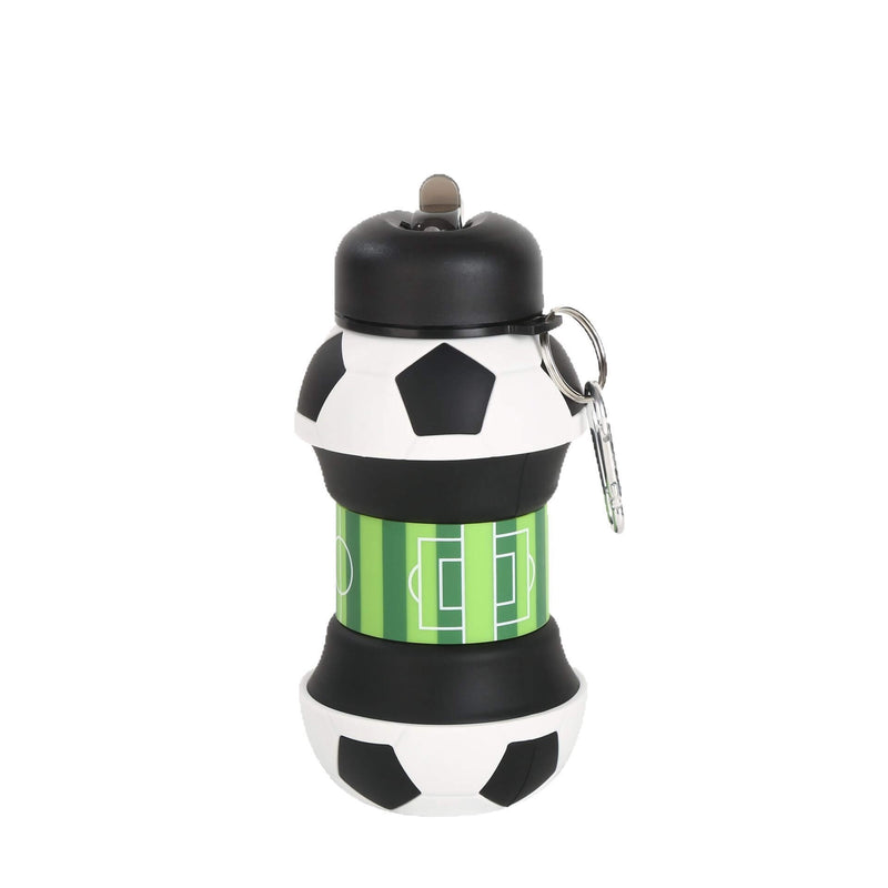 Creative Collapsible Water Bottle | Kids' Impact-Resistant Sports Flask | Silicone Soccer & Basketball Cycling Cup