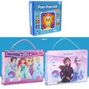 Pom Pom Arts & Crafts Kit – Mess-Free DIY Creativity for Kids 5+