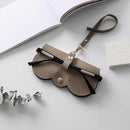 High-End Leather Portable Sunglasses and Reading Glasses Case