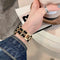 حزام ساعة Apple Watch الفاخر والأنيق ذو السلسلة المزدوجة 