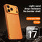 Metal Corner Bumper Phone Case for iPhone 17 Pro Max – Shockproof Luxury Protective Cover