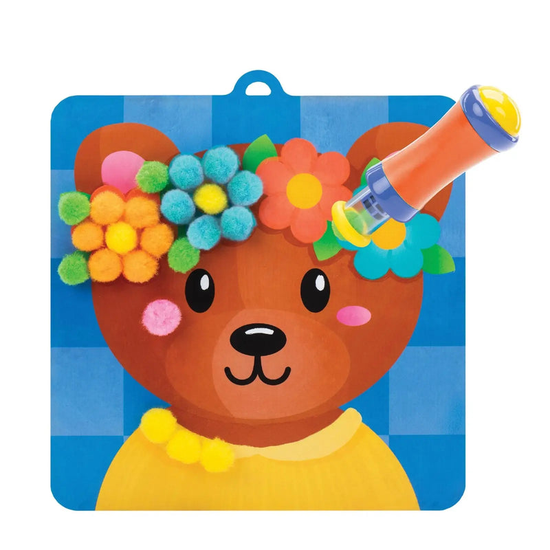 Pom Pom Arts & Crafts Kit – Mess-Free DIY Creativity for Kids 5+