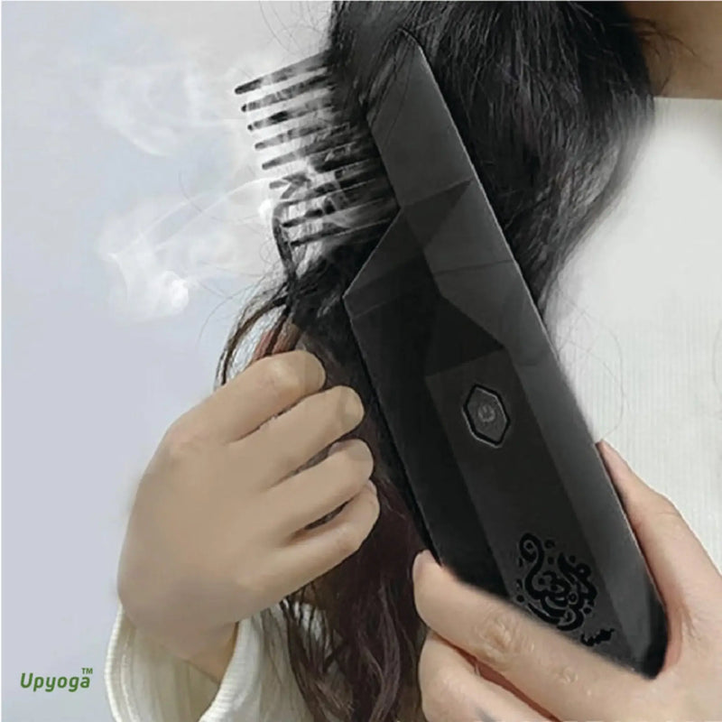مشط شعر قابل لإعادة الشحن من Upyoga ٢ في ١ مع موزع بخور | مبخرة + معطر منزلي | ضمان لمدة عام