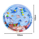 Children's Inflatable Seawater Mat - Safe Summer Fun at Home