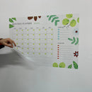 Attractive Reusable Monthly Planner Organizer Dry-Erase Whiteboard Wet/Dry Magnetic Glass Metal Wood Pet Board