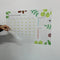 Attractive Reusable Monthly Planner Organizer Dry-Erase Whiteboard Wet/Dry Magnetic Glass Metal Wood Pet Board