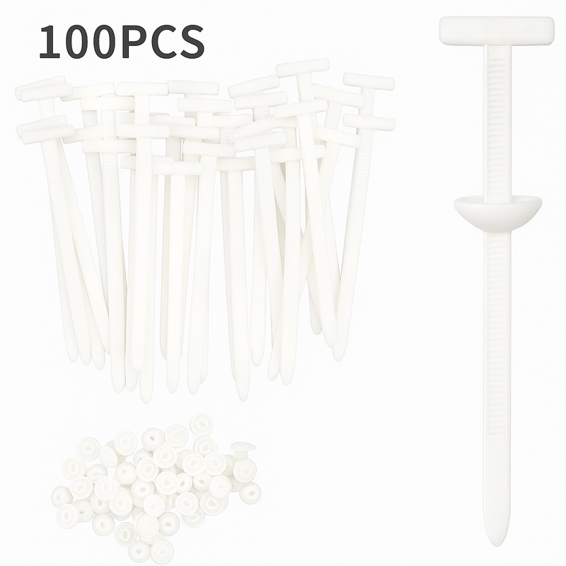 MechaFix Ultra™ Releasable Cable Ties - Heavy-Duty Multi-Size for Vehicle & Pipe Systems
